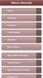 Mobile Screenshot of natureabounds.org